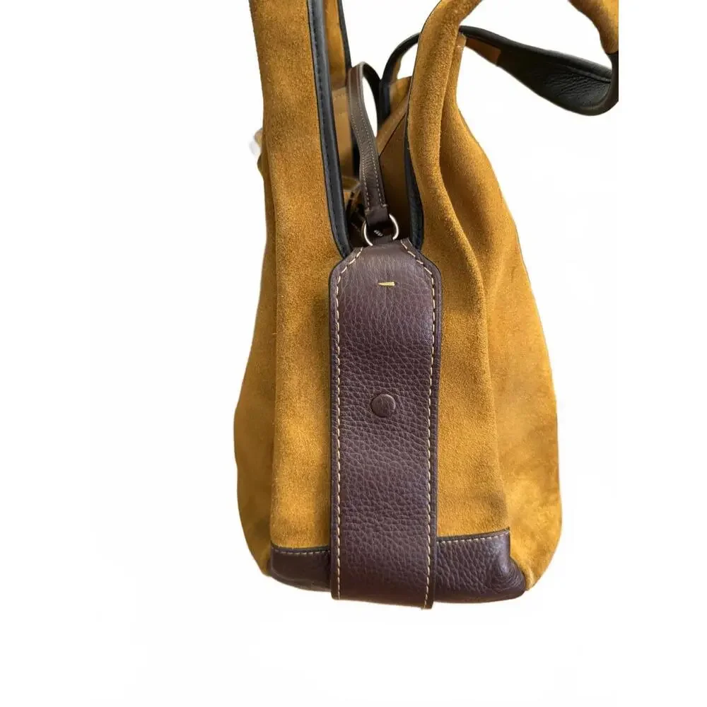 Coach 1941 Suede Leather Tote Shoulder Bag C1780-87575 Large Slouchy Hobo - Picture 3 of 9